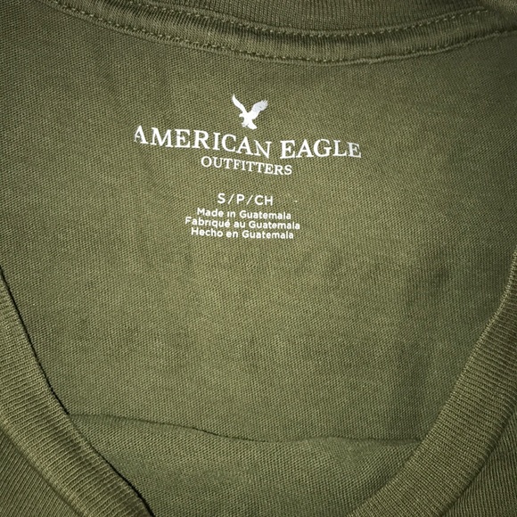 Green AE T-shirt - Picture 2 of 2